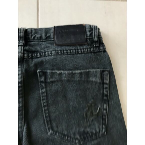 One Teaspoon Awesome Baggies Distressed Relaxed Fit Tapered Jeans - Picture 10 of 12